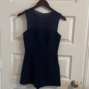 BCBGeneration Navy Blue Romper